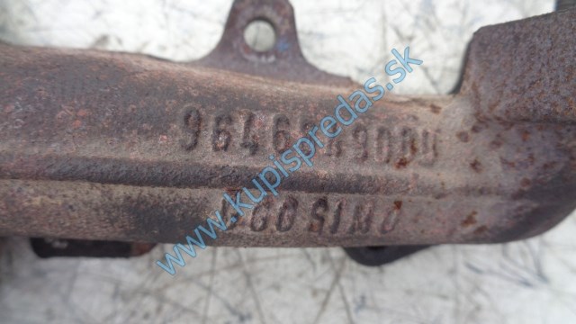 výfukové potrubie na ford mondeo mk4 2,0tdci, 9646849080, turbo